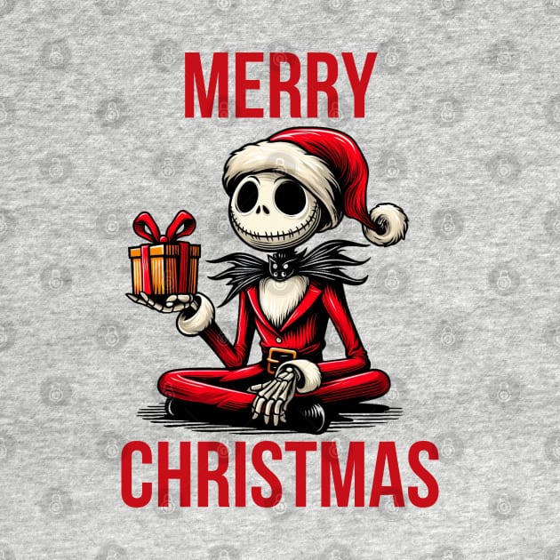 Jack Skellington Santa by BukovskyART